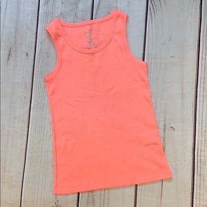 Coral tank top